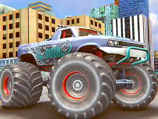 Joc Monster Truck Stunt Driving Simulation en línia