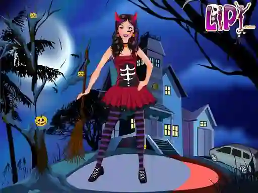 Joc Halloween Doll Party Fashion en línia