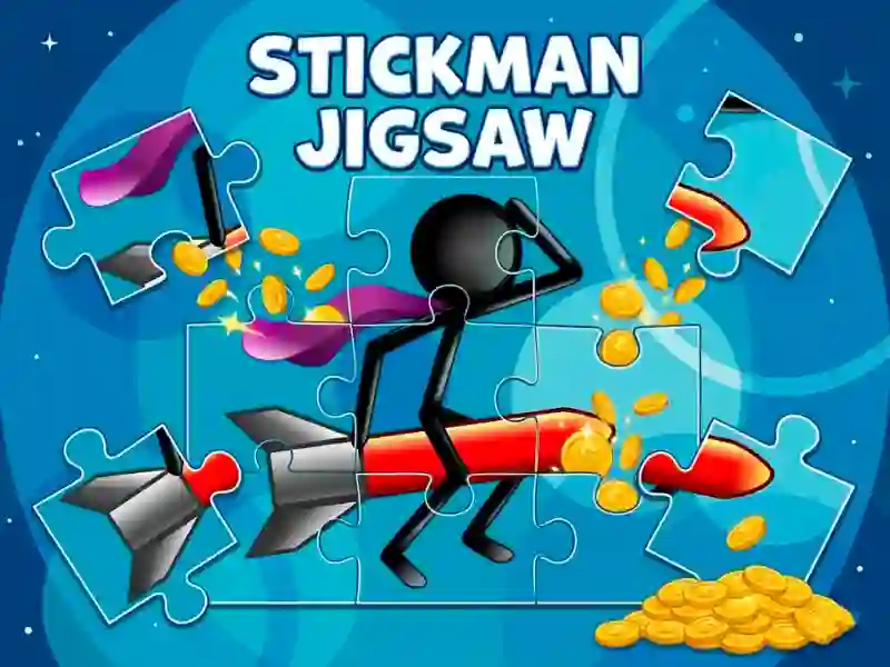 Joc Stickman Jigsaw en línia