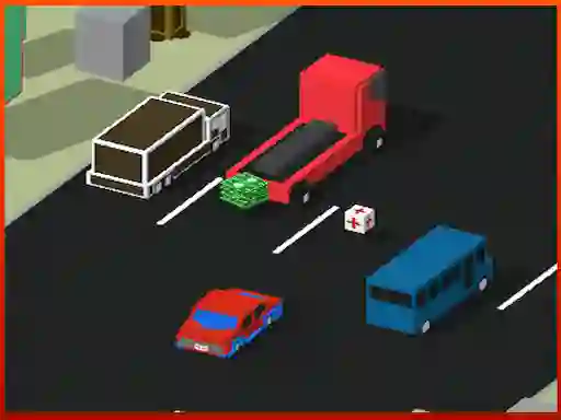Joc Blocky Traffic Racer en línia