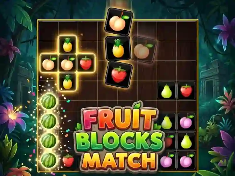 Joc Fruit Blocks Match en línia