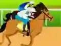 Joc Horse racing typing en línia
