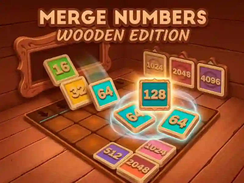 Joc Merge Numbers Wooden Edition en línia