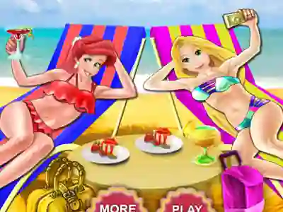 Joc Princess Beach Dress Up en línia
