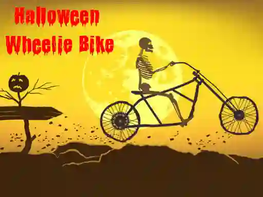 Joc Halloween Wheelie Bike en línia