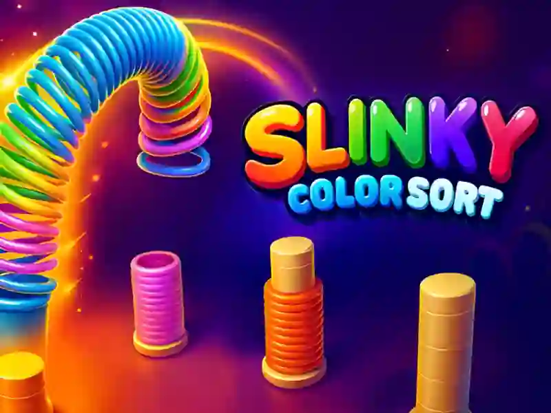 Joc Slinky Color Sort en línia
