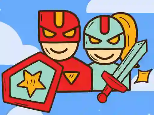 Joc Super Warrior Match 3 en línia