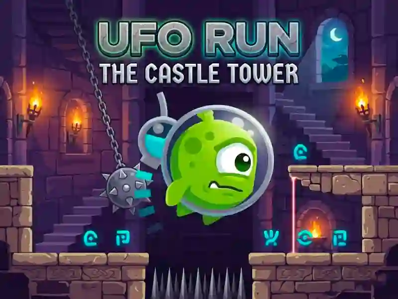 Joc Ufo Run The castle tower en línia