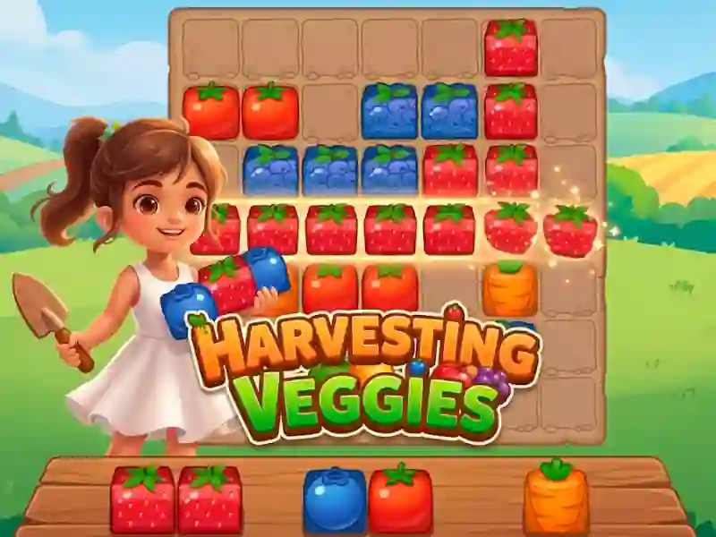Joc Harvesting Veggies en línia