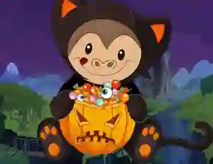 Joc Halloween Monkey Jumper en línia
