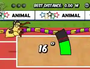 Joc Animal Olympics Triple Jump en línia