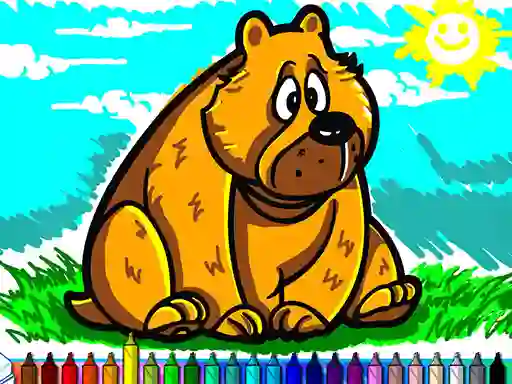 Joc Coloring Book Animals en línia