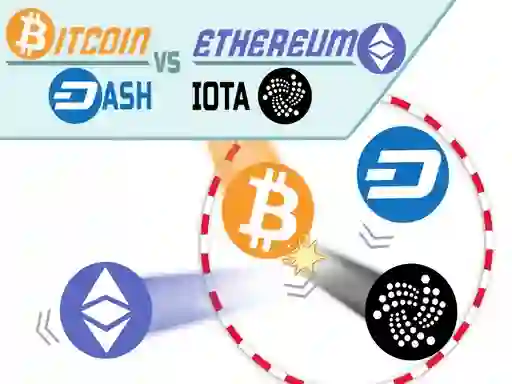 Joc Bitcoin vs Ethereum en línia