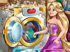 Joc Goldie Princess Laundry Day en línia