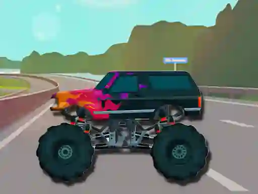 Joc Extreme Monster Trucks Memory en línia