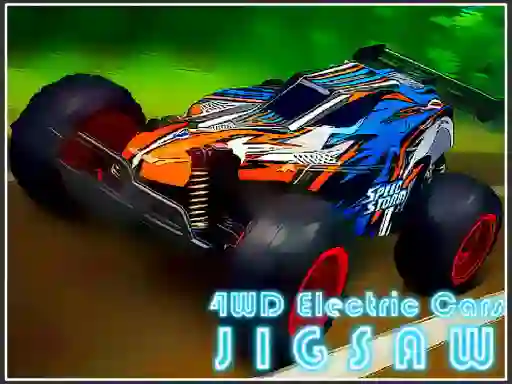 Joc 4WD Electric Cars Jigsaw en línia