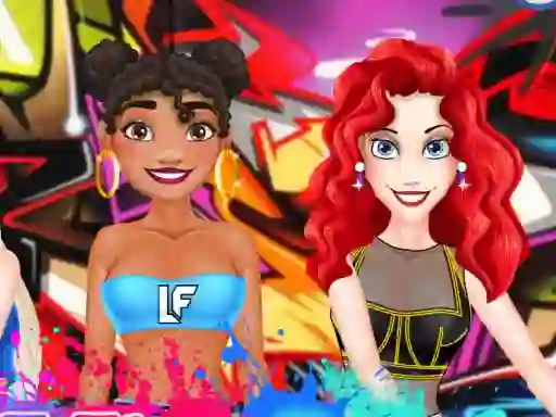 Joc Princess BFF Floss Dance en línia