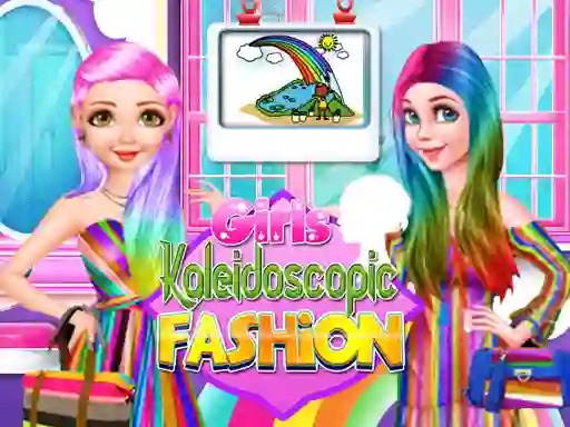 Joc Girls Kaleidoscopic Fashion en línia