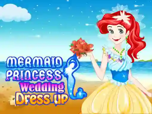 Joc Mermaid princess wedding dress en línia