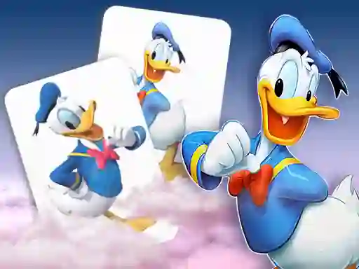 Joc Donald Duck memory card match en línia