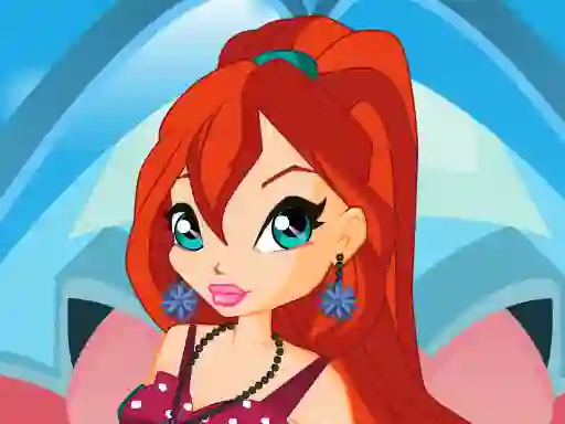 Joc Bloom Lovely Girl Dress Up en línia