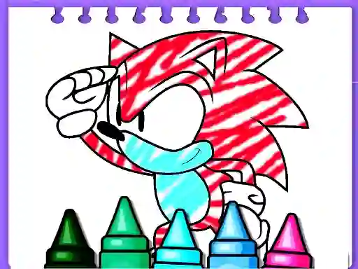 Joc Sonic Coloring Book en línia