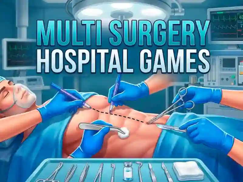 Joc Multi Surgery Hospital Games en línia