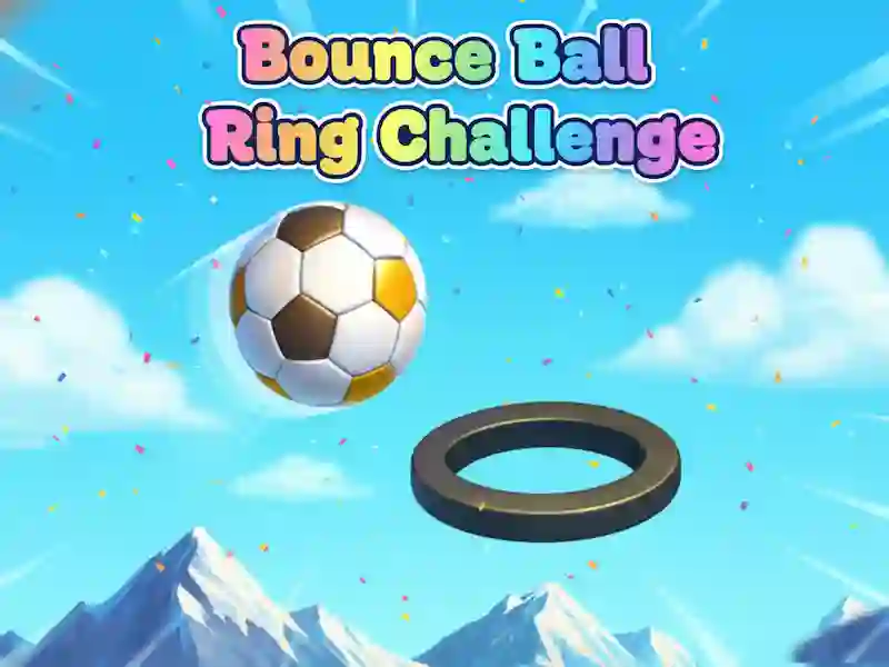 Joc Bounce Ball Ring Challenge en línia