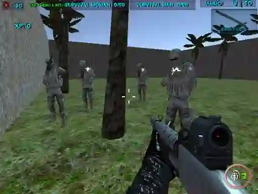 Joc Survival Wave Zombie Multiplayer en línia