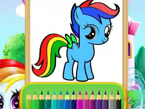 Joc Wonder Pony Coloring en línia