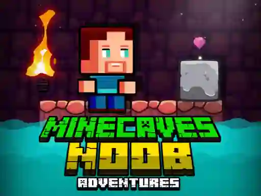 Joc Minecaves Noob Adventure en línia