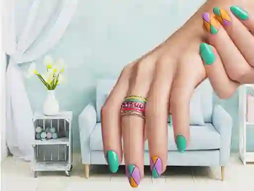 Joc Nail Art Puzzle en línia