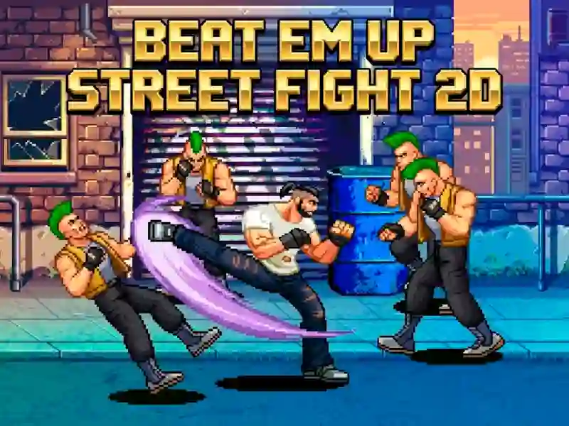 Joc Beat Em Up Street Fight 2d en línia