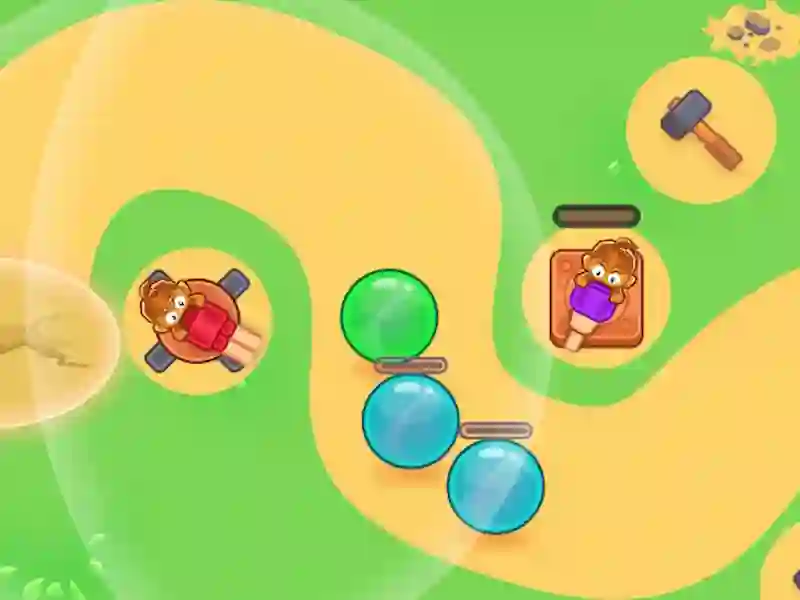 Joc Monkey Bubble Defense en línia