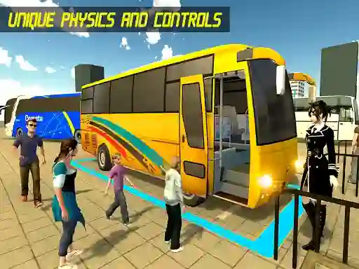 Joc Modern Bus Parking Advance Bus en línia