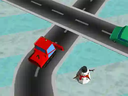 Joc Traffic Run Christmas en línia