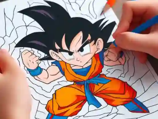 Joc Anime Coloring Book en línia