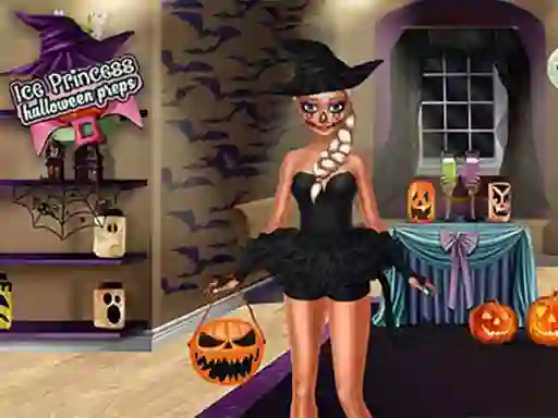 Joc Ice Princess Halloween Preps en línia