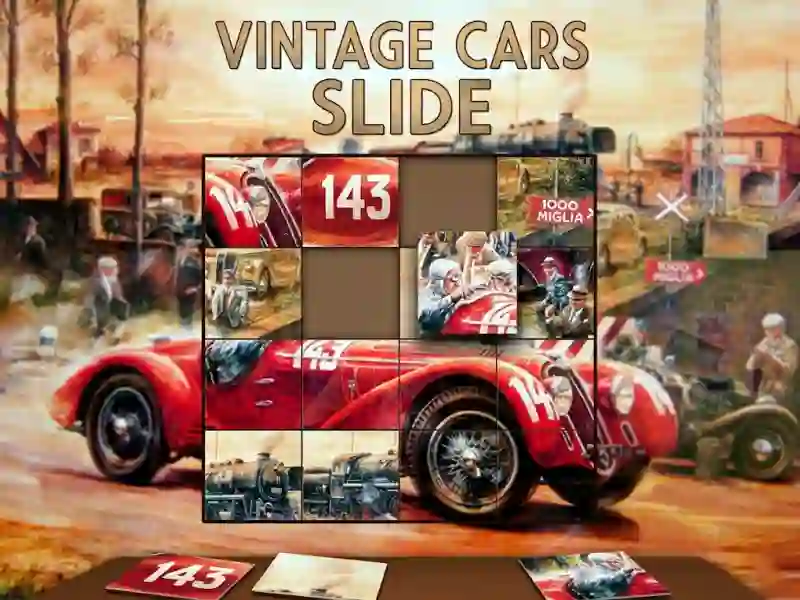 Joc Vintage Cars Slide en línia