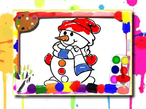 Joc Winter Coloring Book en línia