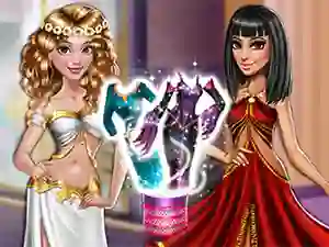 Joc Dolly Princess vs. Villain Dress Up en línia