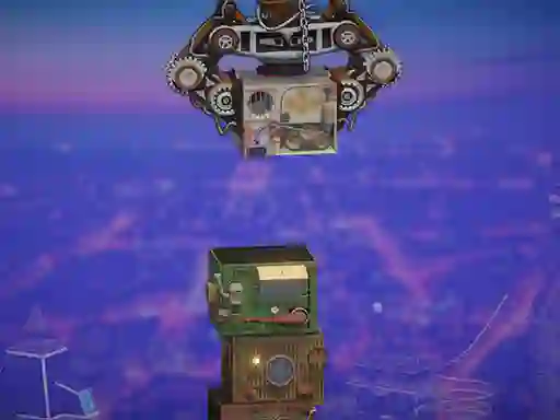 Joc Steampunk Tower Builder en línia