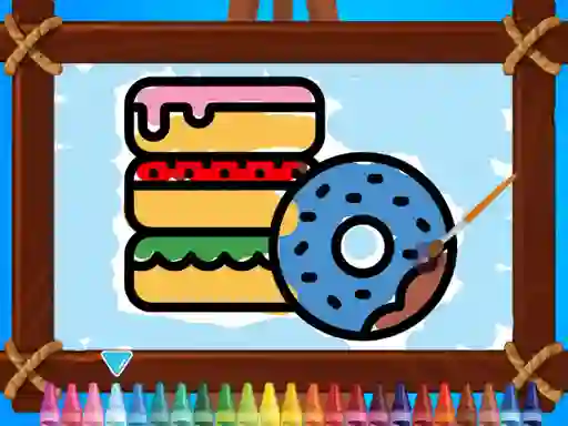 Joc Kids Coloring Bakery en línia