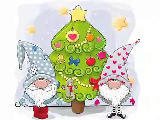 Joc Cute Gnomes Hidden Stars en línia