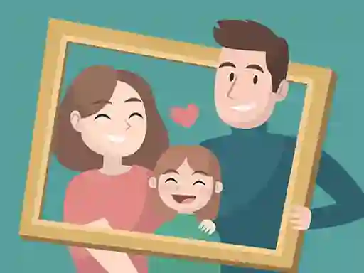 Joc Happy Family Puzzle en línia
