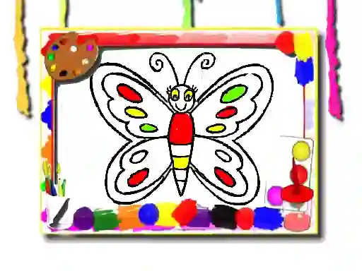 Joc Butterfly Coloring Book en línia