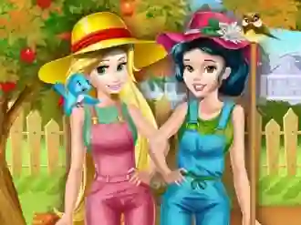 Joc Princesses Working In the Garden en línia