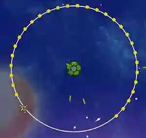 Joc Orbit Avoider en línia