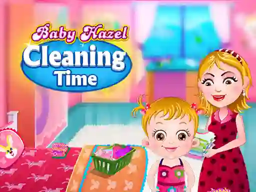 Joc Baby Hazel Cleaning Time en línia