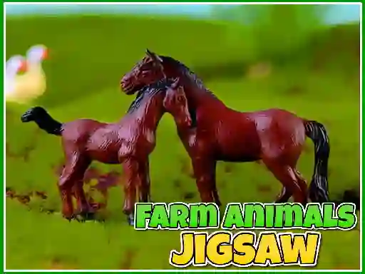Joc Farm Animals Jigsaw en línia
